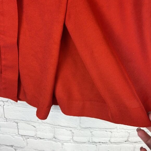 Banana Republic Orange Lined Belted Skirt NWT - Picture 2 of 7